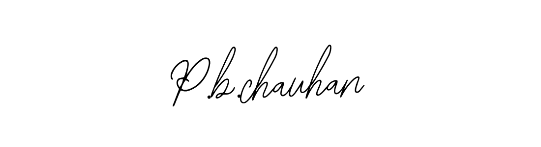 Make a beautiful signature design for name P.b.chauhan. Use this online signature maker to create a handwritten signature for free. P.b.chauhan signature style 12 images and pictures png