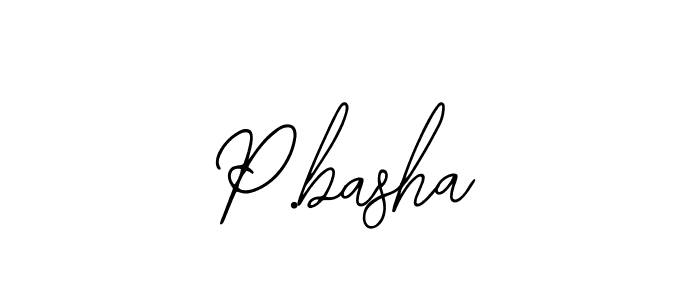 It looks lik you need a new signature style for name P.basha. Design unique handwritten (Bearetta-2O07w) signature with our free signature maker in just a few clicks. P.basha signature style 12 images and pictures png