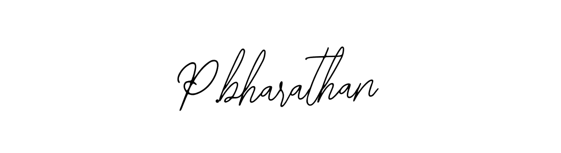 Best and Professional Signature Style for P.bharathan. Bearetta-2O07w Best Signature Style Collection. P.bharathan signature style 12 images and pictures png