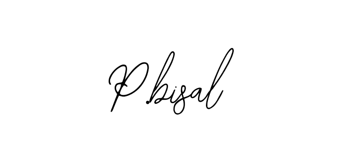 P.bisal stylish signature style. Best Handwritten Sign (Bearetta-2O07w) for my name. Handwritten Signature Collection Ideas for my name P.bisal. P.bisal signature style 12 images and pictures png
