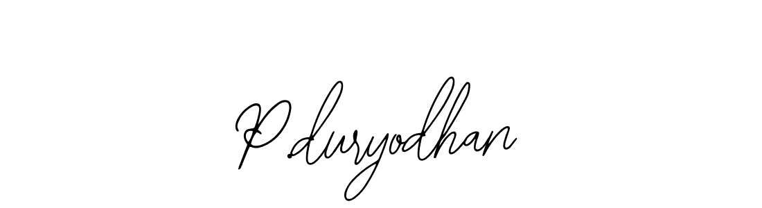 It looks lik you need a new signature style for name P.duryodhan. Design unique handwritten (Bearetta-2O07w) signature with our free signature maker in just a few clicks. P.duryodhan signature style 12 images and pictures png