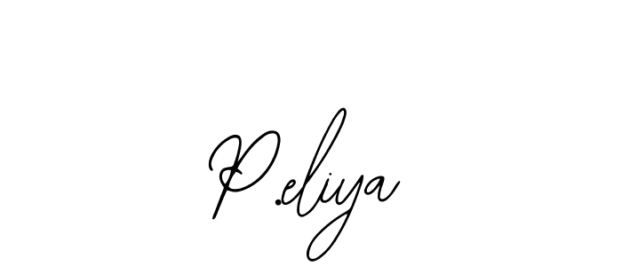 It looks lik you need a new signature style for name P.eliya. Design unique handwritten (Bearetta-2O07w) signature with our free signature maker in just a few clicks. P.eliya signature style 12 images and pictures png