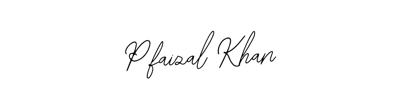 How to Draw P.faizal Khan signature style? Bearetta-2O07w is a latest design signature styles for name P.faizal Khan. P.faizal Khan signature style 12 images and pictures png