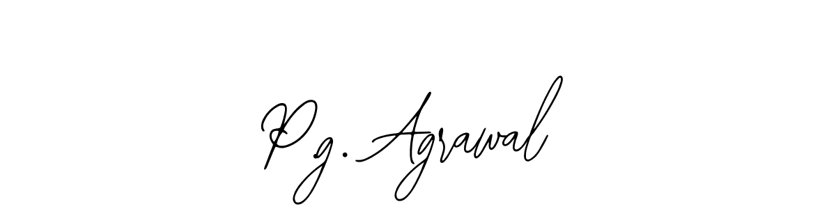 Make a beautiful signature design for name P.g. Agrawal. Use this online signature maker to create a handwritten signature for free. P.g. Agrawal signature style 12 images and pictures png