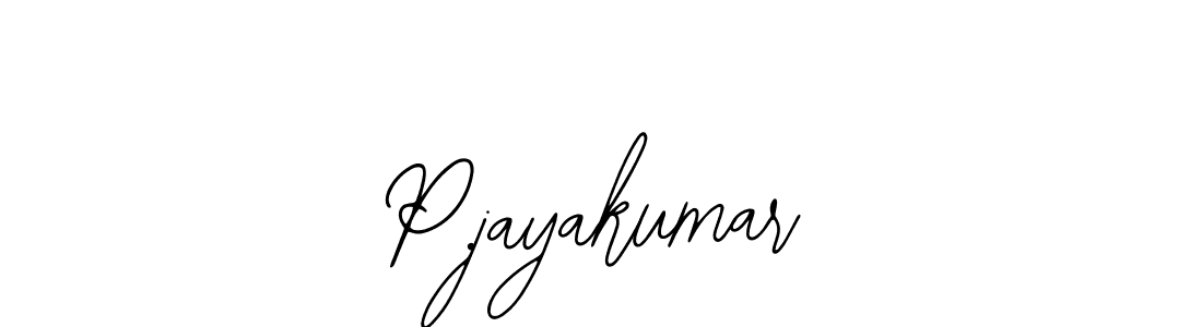 Best and Professional Signature Style for P.jayakumar. Bearetta-2O07w Best Signature Style Collection. P.jayakumar signature style 12 images and pictures png