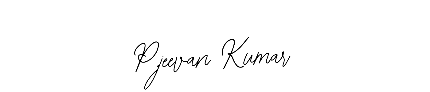 Also You can easily find your signature by using the search form. We will create P.jeevan Kumar name handwritten signature images for you free of cost using Bearetta-2O07w sign style. P.jeevan Kumar signature style 12 images and pictures png