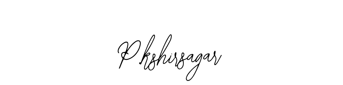 P.kshirsagar stylish signature style. Best Handwritten Sign (Bearetta-2O07w) for my name. Handwritten Signature Collection Ideas for my name P.kshirsagar. P.kshirsagar signature style 12 images and pictures png