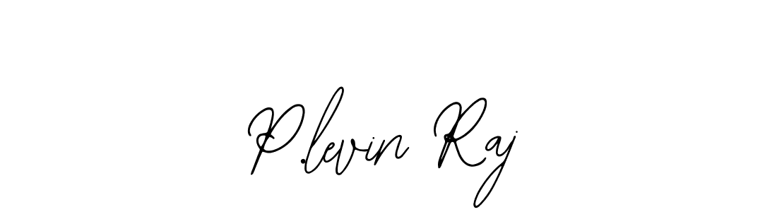 Make a beautiful signature design for name P.levin Raj. Use this online signature maker to create a handwritten signature for free. P.levin Raj signature style 12 images and pictures png