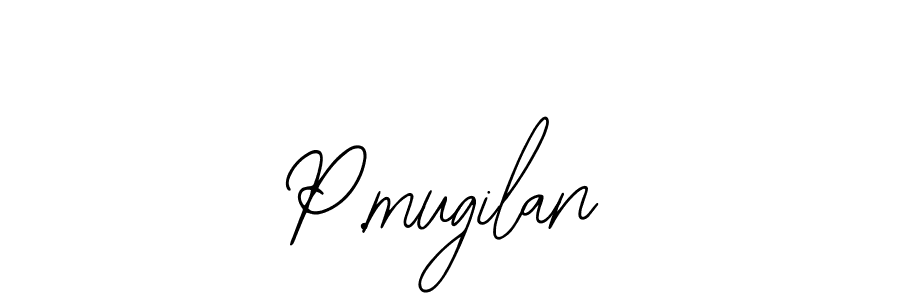 How to Draw P.mugilan signature style? Bearetta-2O07w is a latest design signature styles for name P.mugilan. P.mugilan signature style 12 images and pictures png