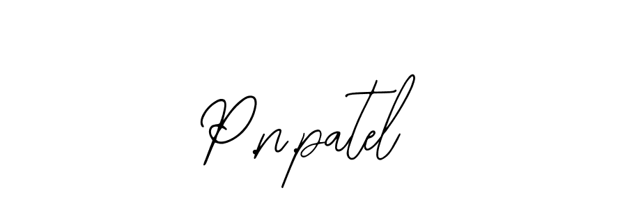 How to make P.n.patel signature? Bearetta-2O07w is a professional autograph style. Create handwritten signature for P.n.patel name. P.n.patel signature style 12 images and pictures png