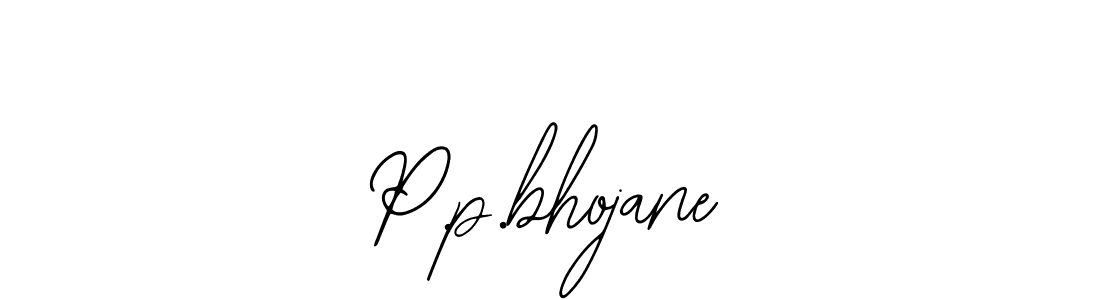 How to make P.p.bhojane signature? Bearetta-2O07w is a professional autograph style. Create handwritten signature for P.p.bhojane name. P.p.bhojane signature style 12 images and pictures png