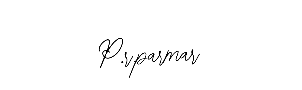 P.r.parmar stylish signature style. Best Handwritten Sign (Bearetta-2O07w) for my name. Handwritten Signature Collection Ideas for my name P.r.parmar. P.r.parmar signature style 12 images and pictures png