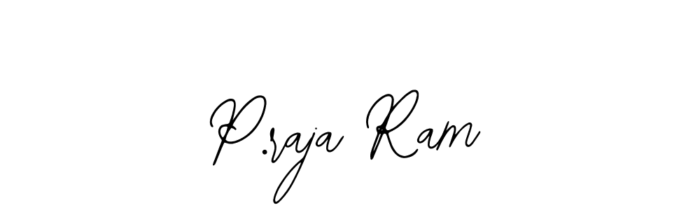 How to make P.raja Ram signature? Bearetta-2O07w is a professional autograph style. Create handwritten signature for P.raja Ram name. P.raja Ram signature style 12 images and pictures png