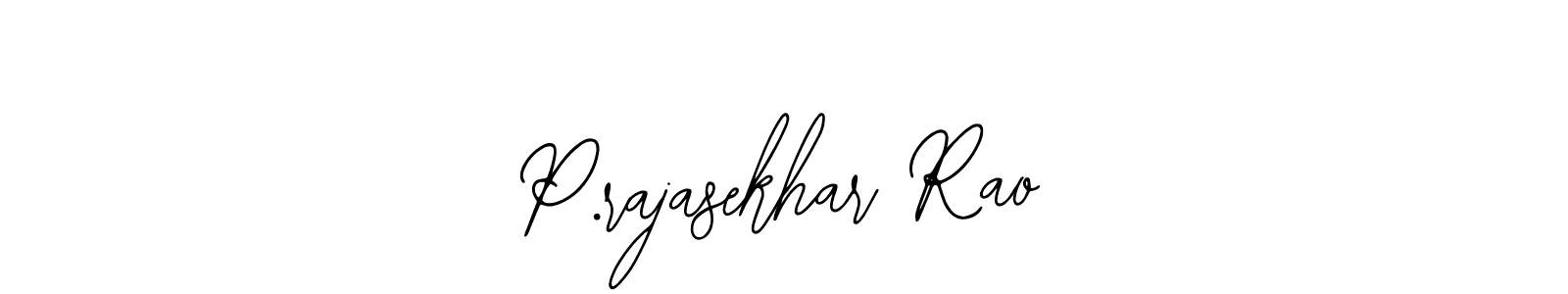 Create a beautiful signature design for name P.rajasekhar Rao. With this signature (Bearetta-2O07w) fonts, you can make a handwritten signature for free. P.rajasekhar Rao signature style 12 images and pictures png
