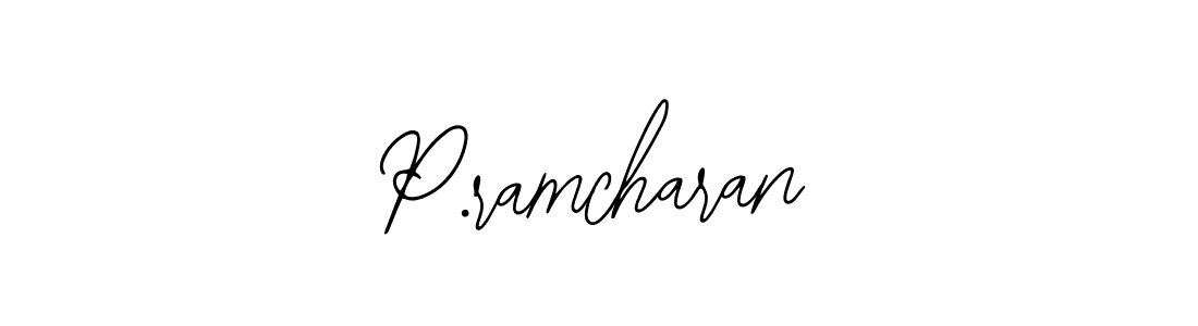 Best and Professional Signature Style for P.ramcharan. Bearetta-2O07w Best Signature Style Collection. P.ramcharan signature style 12 images and pictures png