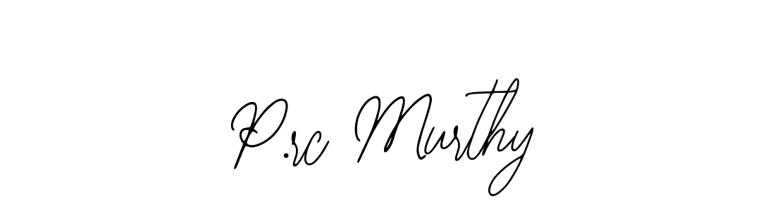 Make a beautiful signature design for name P.rc Murthy. Use this online signature maker to create a handwritten signature for free. P.rc Murthy signature style 12 images and pictures png