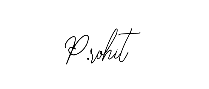Also You can easily find your signature by using the search form. We will create P.rohit name handwritten signature images for you free of cost using Bearetta-2O07w sign style. P.rohit signature style 12 images and pictures png