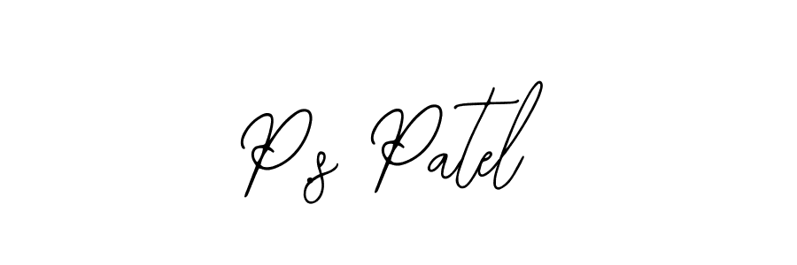 This is the best signature style for the P.s Patel name. Also you like these signature font (Bearetta-2O07w). Mix name signature. P.s Patel signature style 12 images and pictures png