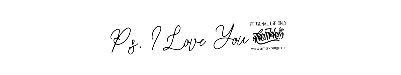 Design your own signature with our free online signature maker. With this signature software, you can create a handwritten (Bearetta-2O07w) signature for name P.s. I Love You!. P.s. I Love You! signature style 12 images and pictures png