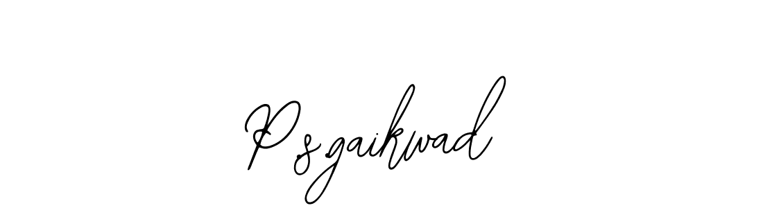 You can use this online signature creator to create a handwritten signature for the name P.s.gaikwad. This is the best online autograph maker. P.s.gaikwad signature style 12 images and pictures png