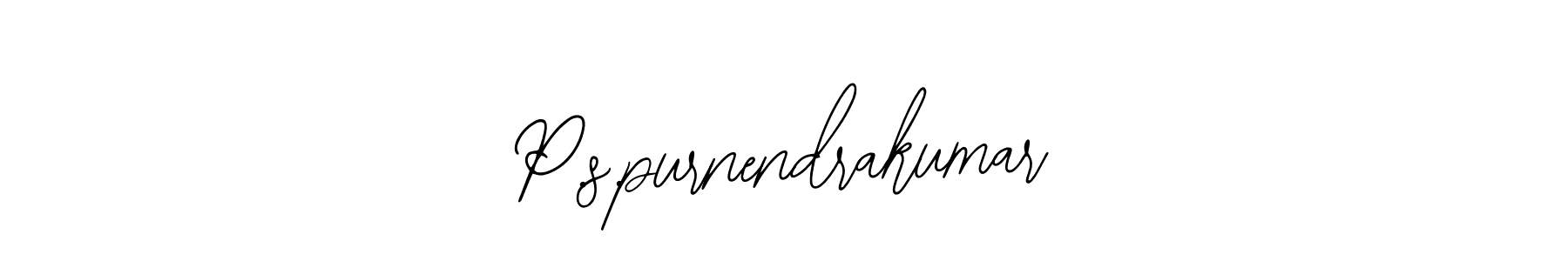 You can use this online signature creator to create a handwritten signature for the name P.s.purnendrakumar. This is the best online autograph maker. P.s.purnendrakumar signature style 12 images and pictures png