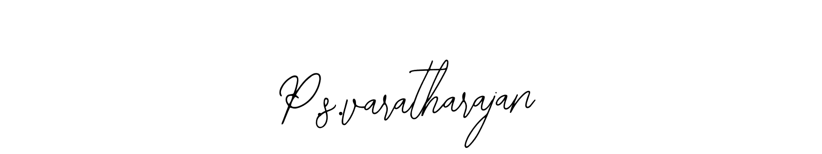 This is the best signature style for the P.s.varatharajan name. Also you like these signature font (Bearetta-2O07w). Mix name signature. P.s.varatharajan signature style 12 images and pictures png