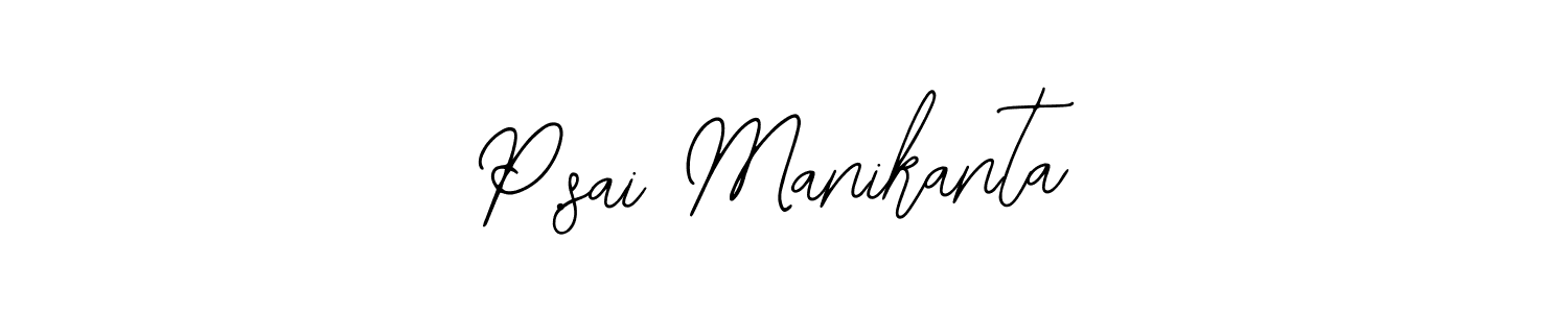How to Draw P.sai Manikanta signature style? Bearetta-2O07w is a latest design signature styles for name P.sai Manikanta. P.sai Manikanta signature style 12 images and pictures png