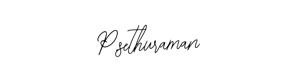 Bearetta-2O07w is a professional signature style that is perfect for those who want to add a touch of class to their signature. It is also a great choice for those who want to make their signature more unique. Get P.sethuraman name to fancy signature for free. P.sethuraman signature style 12 images and pictures png