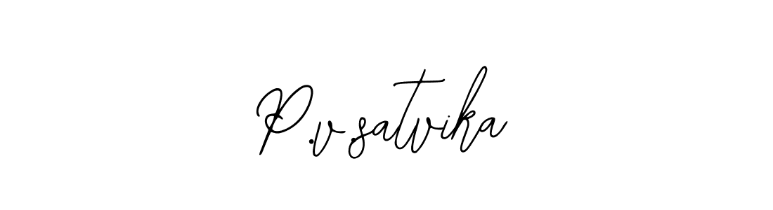 Similarly Bearetta-2O07w is the best handwritten signature design. Signature creator online .You can use it as an online autograph creator for name P.v.satvika. P.v.satvika signature style 12 images and pictures png