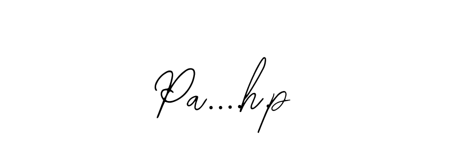 Design your own signature with our free online signature maker. With this signature software, you can create a handwritten (Bearetta-2O07w) signature for name Pa....h.p. Pa....h.p signature style 12 images and pictures png