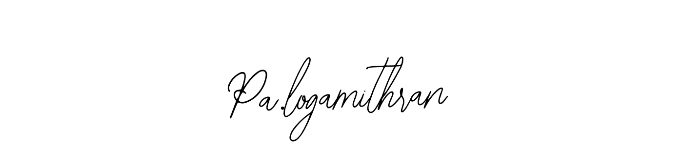 Similarly Bearetta-2O07w is the best handwritten signature design. Signature creator online .You can use it as an online autograph creator for name Pa.logamithran. Pa.logamithran signature style 12 images and pictures png