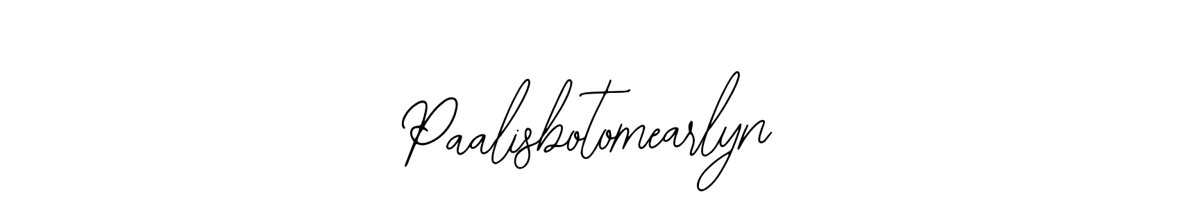 How to Draw Paalisbotomearlyn signature style? Bearetta-2O07w is a latest design signature styles for name Paalisbotomearlyn. Paalisbotomearlyn signature style 12 images and pictures png