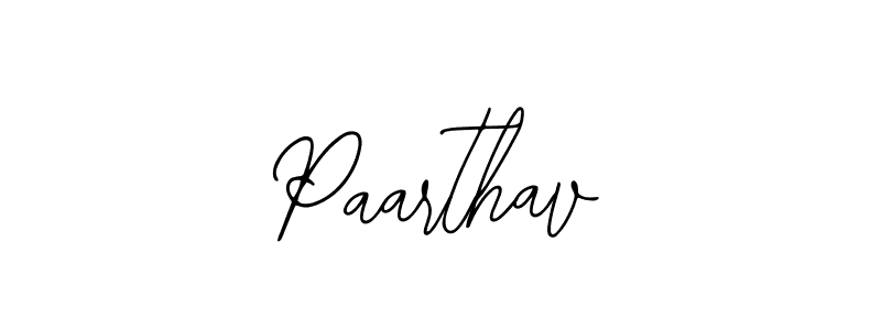 Design your own signature with our free online signature maker. With this signature software, you can create a handwritten (Bearetta-2O07w) signature for name Paarthav. Paarthav signature style 12 images and pictures png