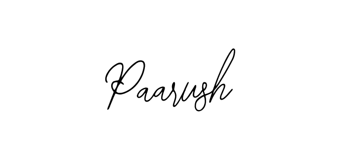 Make a beautiful signature design for name Paarush. With this signature (Bearetta-2O07w) style, you can create a handwritten signature for free. Paarush signature style 12 images and pictures png