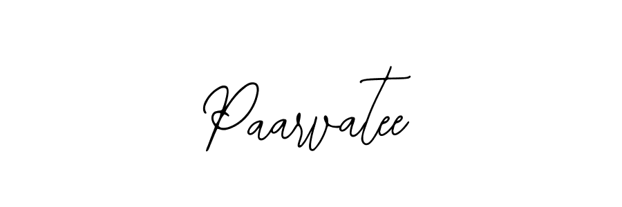 Make a beautiful signature design for name Paarvatee. With this signature (Bearetta-2O07w) style, you can create a handwritten signature for free. Paarvatee signature style 12 images and pictures png