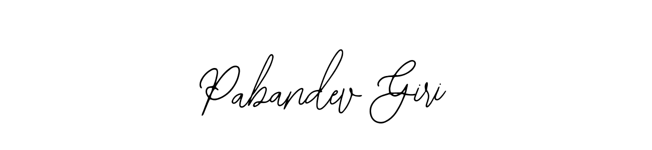 Make a beautiful signature design for name Pabandev Giri. Use this online signature maker to create a handwritten signature for free. Pabandev Giri signature style 12 images and pictures png
