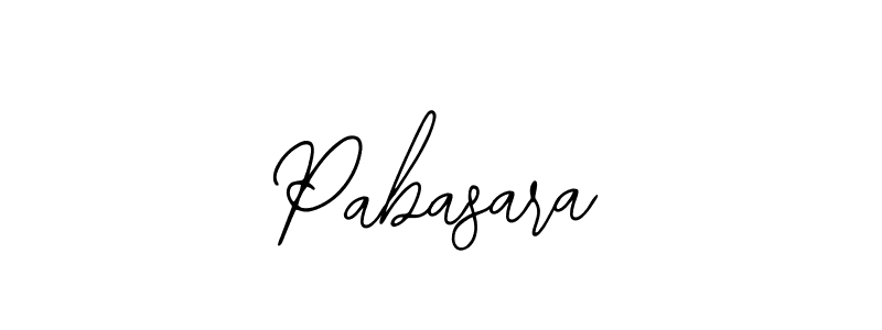 if you are searching for the best signature style for your name Pabasara. so please give up your signature search. here we have designed multiple signature styles  using Bearetta-2O07w. Pabasara signature style 12 images and pictures png