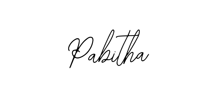 How to make Pabitha signature? Bearetta-2O07w is a professional autograph style. Create handwritten signature for Pabitha name. Pabitha signature style 12 images and pictures png