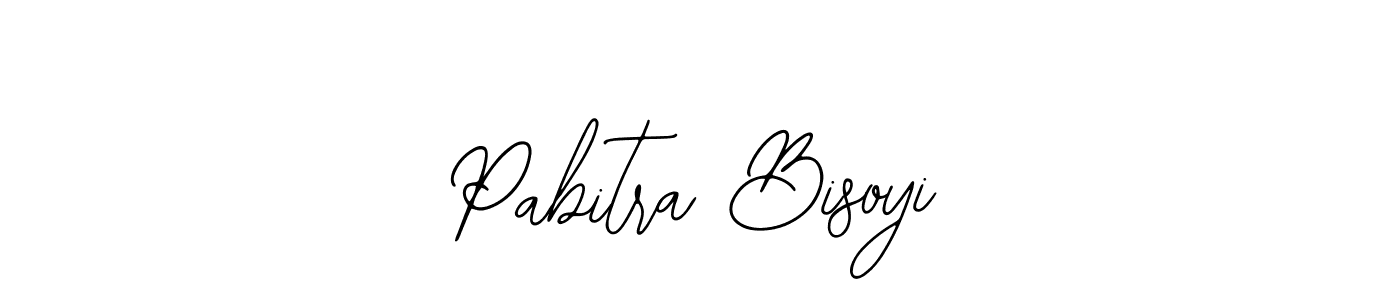You should practise on your own different ways (Bearetta-2O07w) to write your name (Pabitra Bisoyi) in signature. don't let someone else do it for you. Pabitra Bisoyi signature style 12 images and pictures png