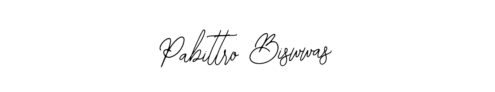 Pabittro Biswwas stylish signature style. Best Handwritten Sign (Bearetta-2O07w) for my name. Handwritten Signature Collection Ideas for my name Pabittro Biswwas. Pabittro Biswwas signature style 12 images and pictures png