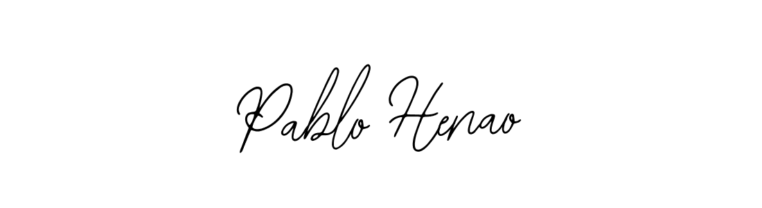 Similarly Bearetta-2O07w is the best handwritten signature design. Signature creator online .You can use it as an online autograph creator for name Pablo Henao. Pablo Henao signature style 12 images and pictures png