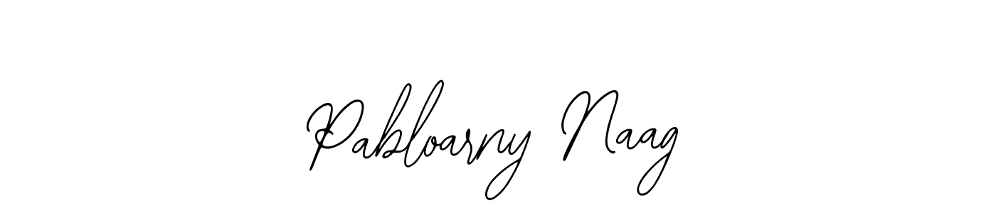 Bearetta-2O07w is a professional signature style that is perfect for those who want to add a touch of class to their signature. It is also a great choice for those who want to make their signature more unique. Get Pabloarny Naag name to fancy signature for free. Pabloarny Naag signature style 12 images and pictures png