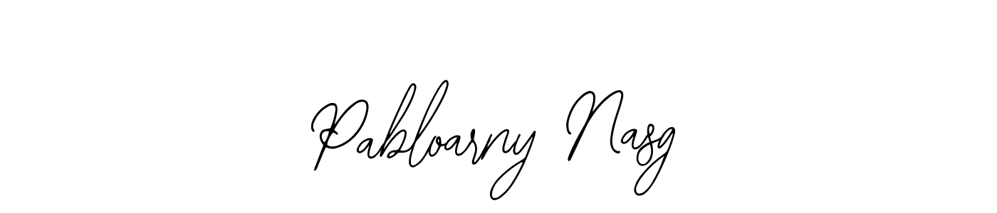This is the best signature style for the Pabloarny Nasg name. Also you like these signature font (Bearetta-2O07w). Mix name signature. Pabloarny Nasg signature style 12 images and pictures png