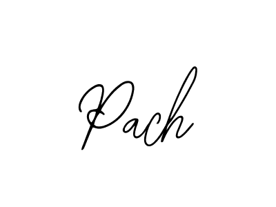 How to make Pach signature? Bearetta-2O07w is a professional autograph style. Create handwritten signature for Pach name. Pach signature style 12 images and pictures png