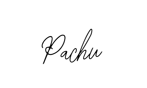 Also we have Pachu name is the best signature style. Create professional handwritten signature collection using Bearetta-2O07w autograph style. Pachu signature style 12 images and pictures png