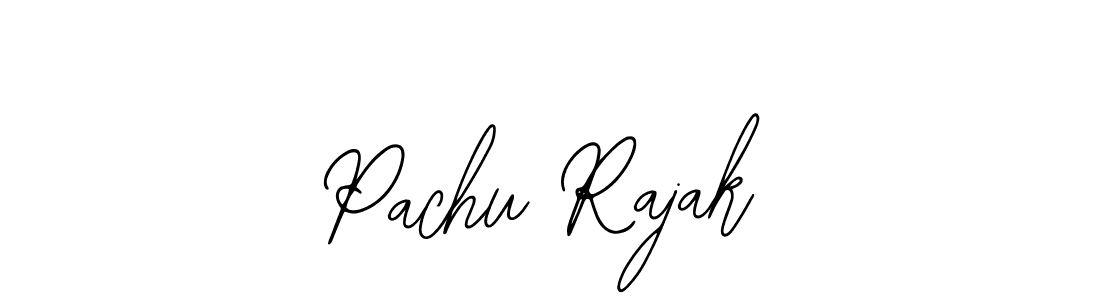 Make a beautiful signature design for name Pachu Rajak. Use this online signature maker to create a handwritten signature for free. Pachu Rajak signature style 12 images and pictures png