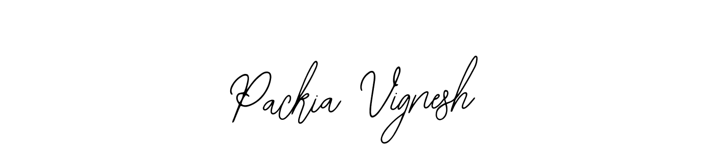 Also we have Packia Vignesh name is the best signature style. Create professional handwritten signature collection using Bearetta-2O07w autograph style. Packia Vignesh signature style 12 images and pictures png