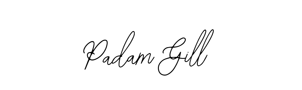 It looks lik you need a new signature style for name Padam Gill. Design unique handwritten (Bearetta-2O07w) signature with our free signature maker in just a few clicks. Padam Gill signature style 12 images and pictures png