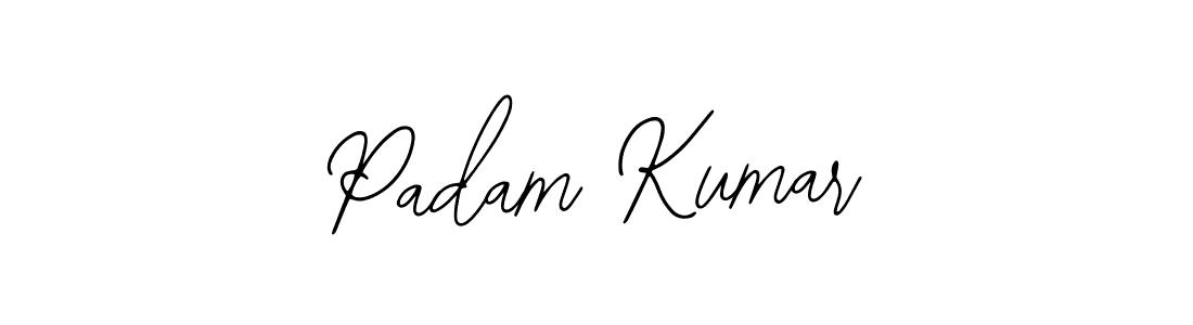 Make a beautiful signature design for name Padam Kumar. Use this online signature maker to create a handwritten signature for free. Padam Kumar signature style 12 images and pictures png