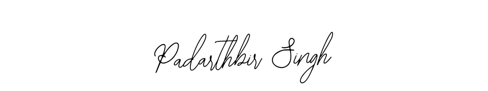 Also we have Padarthbir Singh name is the best signature style. Create professional handwritten signature collection using Bearetta-2O07w autograph style. Padarthbir Singh signature style 12 images and pictures png